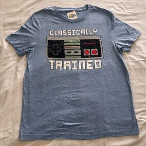 Nintendo Graphic T-shirt in Heather Blue
